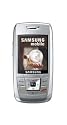 New Samsung E250 Silver Phone Vodafone PAYG