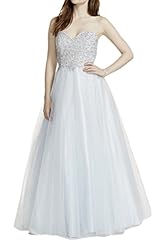 Charmeuse/Tulle  Sweetheart Beaded   Ball Gown Evening Dress/Quinceanera Dress  With Rhinestones
