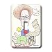 Londons Times Funny Music Cartoons - Surreal Art Garfunkle - Light Switch Covers - si...