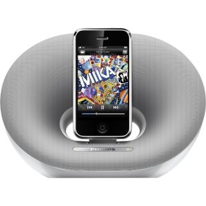 Philips Fidelio DS3000 2.0 Speaker System - 8 W RMS. DOCKING SPEAKER FOR IPHONE/IPOD AVDOCK. USB - iPod Support