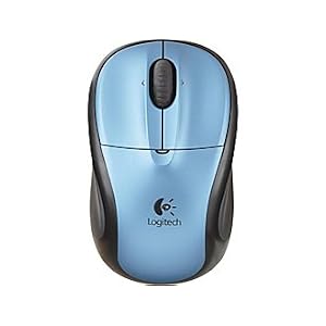 Logitech M305 Wireless Mouse - Blue (910-001780) by Logitech