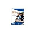 Epson Premium Photo Paper Semi-Gloss, 4 x 6 Inches, 40 Sheets (S041982)