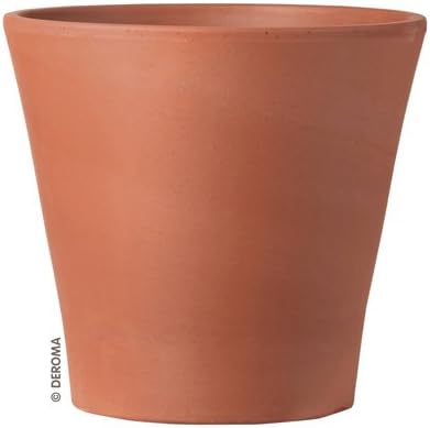 Deroma3R260SZ Terra Cotta Cono Planter, 10.2"