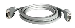 Cables To Go - 14095 - 6ft Premium Shielded HD15 M/F SXGA Monitor Extension Cable (Grey)