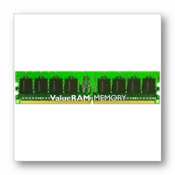 KINGSTON VALUERAM 2GB DDR2 SDRAM MEMORY MODULE - 2GB - 333MHZ DDR2-667/PC2-5300 - ECC - DDR2 SDRAM (KVR667D2D4F5-2G)