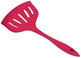 Orka Silicone Fish Turner, Raspberry