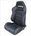 NRG Innovations (RSC-200R CLOTH) Type R Replica Seats - Cloth Sport Seat Black w/ Red Stitching, RIGHT