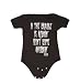 Hustler Cradle Onesie - 6MO BLACK