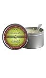 Earthly Body Round Candle - Naked In The Woods 192g