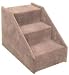 Solid Side Pet Steps : Color BEIGE : Size BEARS STAIRS 3 STEP