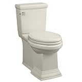 American Standard 2817.016.222 Town Square Concealed Trapway Right Height Elongated Toilet with Seat, Linen American Standard 2817.016.222 Town Square Concealed Trapway Right Height Elongated Toilet with Seat, Linen