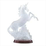 Frosted Unicorn Light Decorative Statue Rainbow Lights