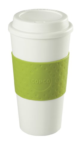 Copco 16-Ounce Capacity Acadia Reusable To Go Mug, Green