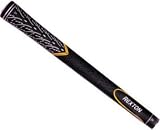 Rexton Men's Silver/Black Velvet Golf Grip Kit (13 Grips, Tape, Clamp)