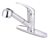 Elements of Design Daytona Chrome Single Handle Pulll-Out Kitchen Faucet