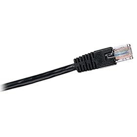 Tripp Lite N002-007-BK Cat5e 350MHz Black Molded Patch Cable RJ45M/M - 7ft