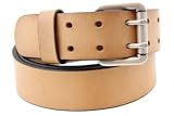 Orion Leather Tan Double Hole Harness Leather Belt