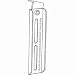 Shipshape 10003GA Marine Trailer Adjustable Roller Bunk Mounting Bracket