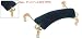 Como 1/4 1/8 Rubber Cover Metal Violin Shoulder Rest Olive