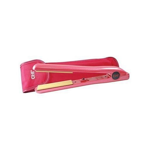 Childrens Toyshop  Health & Personal Care : CHI Pink Dazzle 1" Ceramic Hairstyling Flat Iron with FREE Thermal Pouch