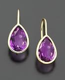14k Gold Amethyst Earrings (4-3/4 ct. t.w.)