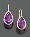 14k Gold Amethyst Earrings (4-3/4 ct. t.w.)