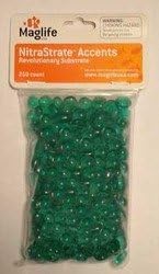 Maglife Usa AMX70101 250-Pack AMX NitraStrate Polymer Marine Aquarium Filter Substrate Beads, Green