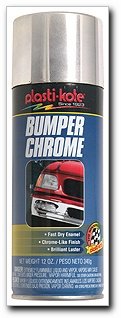Plastikote Bumper Chrome Paint 12 oz. can