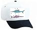 White Cap with gun, saw, swimming, water, fish