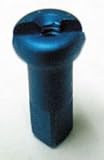 Alloy Spoke Nipple 14 Guage 2.0mm Blue 100 Per Bag