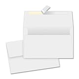 Quality Park 4x6 Photo Envelopes, Redi-Strip, 4.5 Inches x 6.25 Inches, 24 lb, White Wove, Box of 50 (10742) Quality Park 4x6 Photo Envelopes, Redi-Strip, 4.5 Inches x 6.25 Inches, 24 lb, White Wove, Box of 50 (10742)