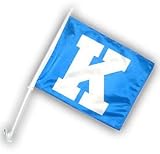 KENTUCKY WILDCATS CAR FLAGS - SET OF TWO