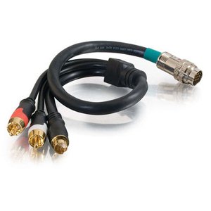 Best Price New brand Cables To Go RapidRun S-Video + Stereo Audio V.2 Break-Away Flying Lead RCA Male Stereo 1.5ft