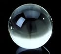 CBA04 Scrying Crystal Ball and Stand: 60mm Circumference