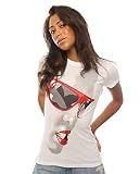 Tank Theory - Tank Theory The Sunglasses Girl T-Shirt in White,T-shirts for Women