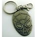 Spider-Man Head Pewter Key Ring