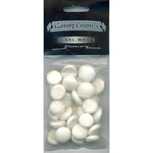 Dragon Shields Opaque Counters Pearl
