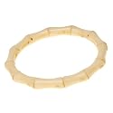 Ivory Color Bone Bangle Bracelet