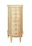 Powell Natural Maple Jewelry Armoire