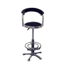 Click here to buy 2 Adjustable Black Vinyl Piston Style Swivel Bar Stools By Wholesale Interiors by visiondecor Furniture.