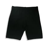 Private Label - Infant Girl Capri Length Longer Bike Short, Black