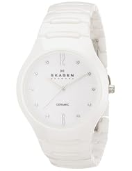Skagen Womens SK817SSXC Ceramic White