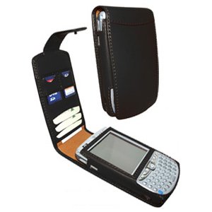 Piel Frama 895 Black Leather Case for hp iPaq hw6500 hw6900 Series