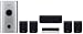 Pioneer HTS-260 600 Watt Home Theater System