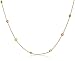 14k Yellow Gold Bezel Set Citrine Gemstones by the Yard, 18