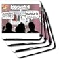 Editorial Cartoon about YouTube Music - Set Of 4 Coasters - Soft