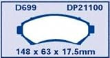 EBC Brakes DP21100 Brake Pad