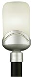 Forecast Lighting F8432-41, Outdoor Post, 1-Light Med Garden Lanterns F8432-41