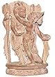 Stone Statue Lord Shiva and Parwati Figurine 1.75 x 1 x 3 inches (sos414)