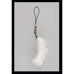 Friday Girl Handyschmuck - White Kuschel-Puschel